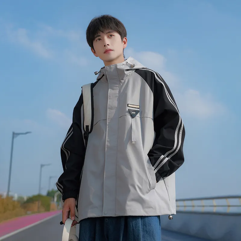 Warrior Huichao Riding The Wind Collection Windbreaker Jacket Unisex-22
