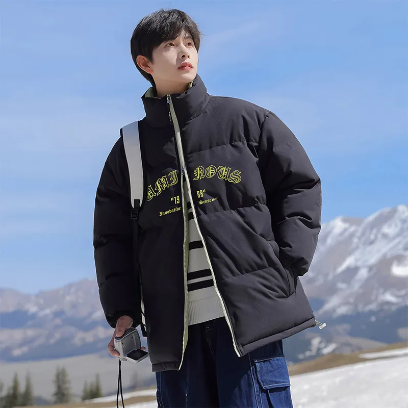 Warrior Ride The Wind Collection Open Ended Smile Collection Puffer Jacket Unisex-31