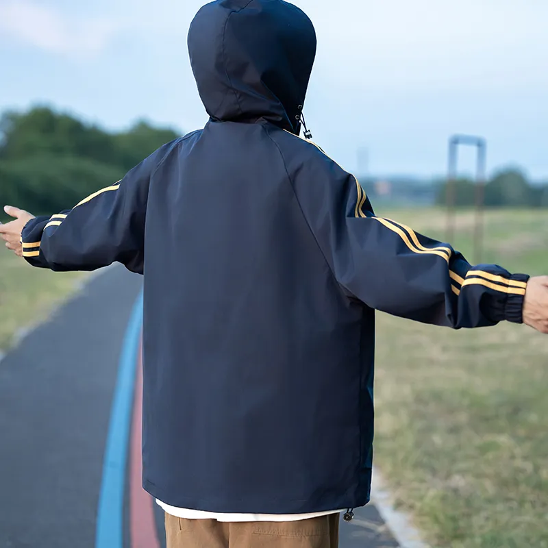 Warrior Huichao Riding The Wind Collection Windbreaker Jacket Unisex-11