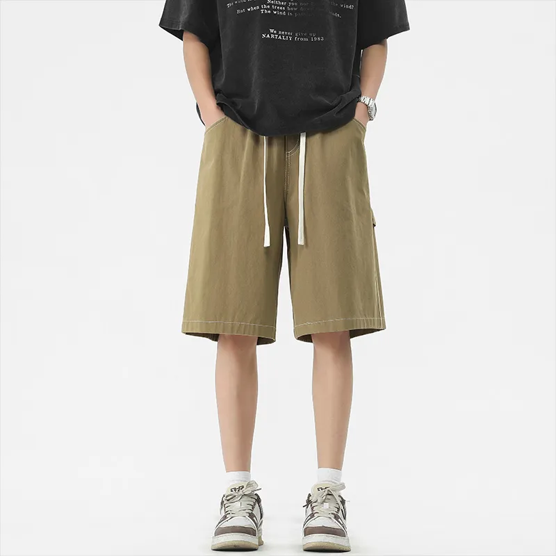 Warrior Denim Shorts Unisex Black-15