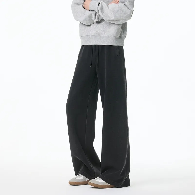 Warrior Ride The Wind Collection Open Ended Smile Collection Casual Pants Unisex Black-3