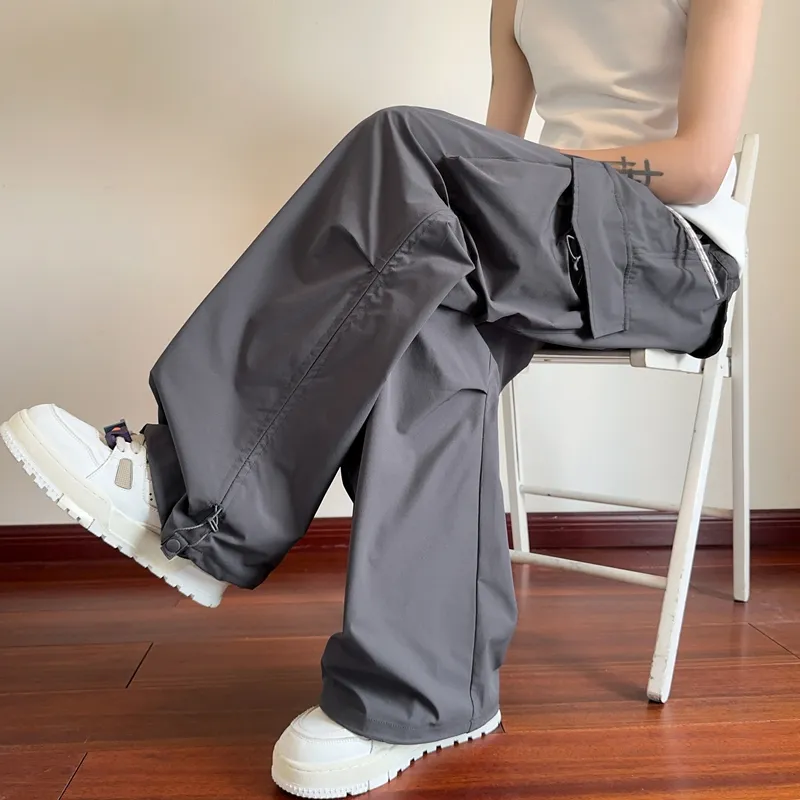Warrior Huichao Riding The Wind Collection Cargo Pants Unisex-11