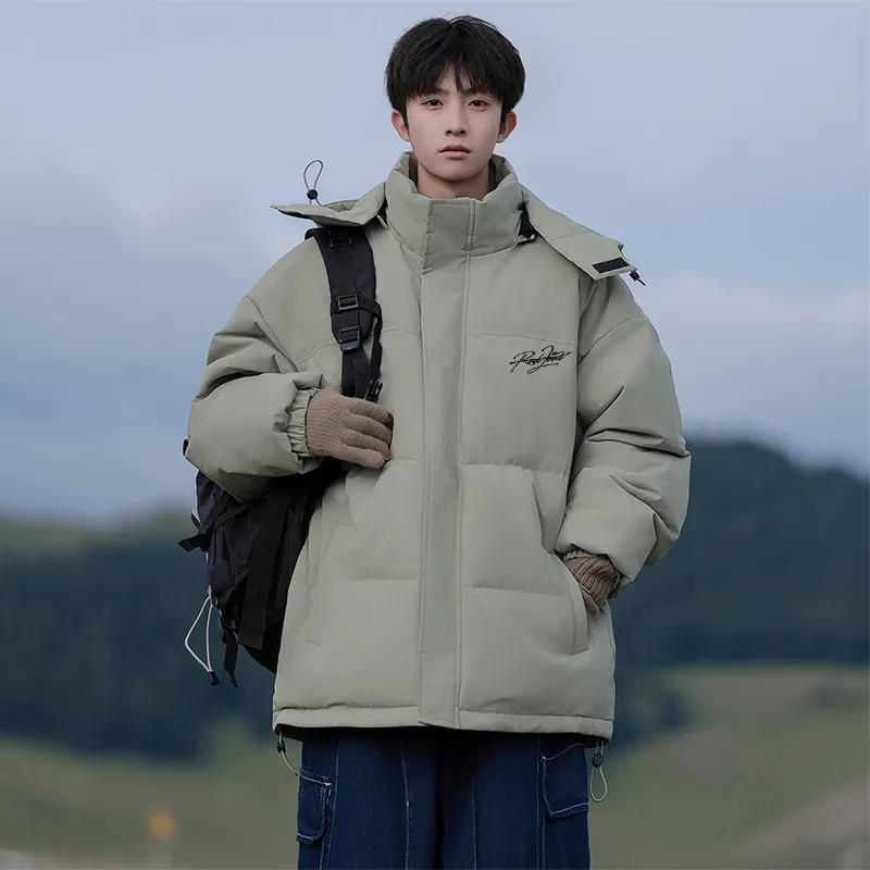 WARRIOR Ride The Wind And Waves Series Puffer Jackets Unisex-18