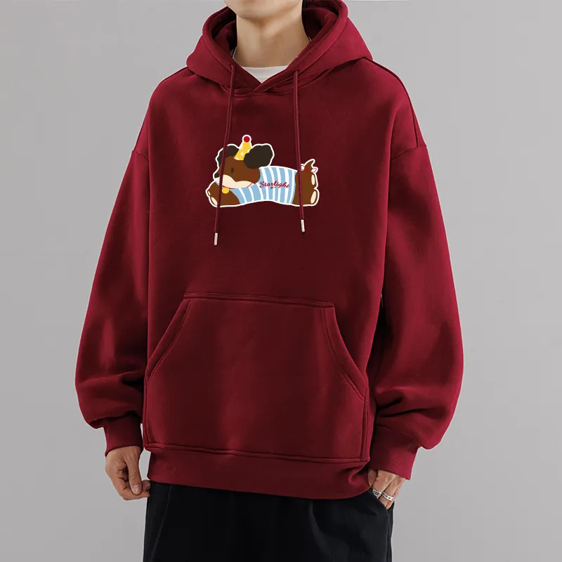 Warrior Riding The Wind Collection Huichao Sweatshirt Unisex Pink-16