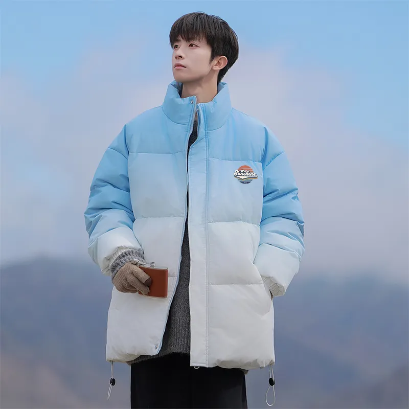 Warrior Ride The Wind And Waves Series Puffer Jacket Unisex-4
