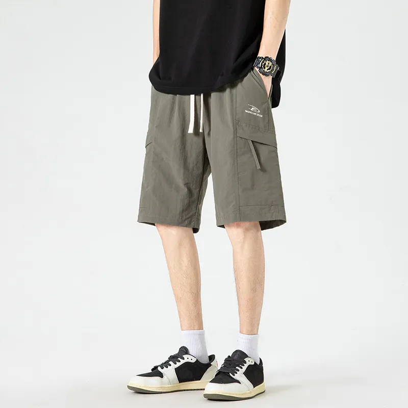 Warrior Huichao Riding The Wind Collection Cargo Shorts Unisex-14