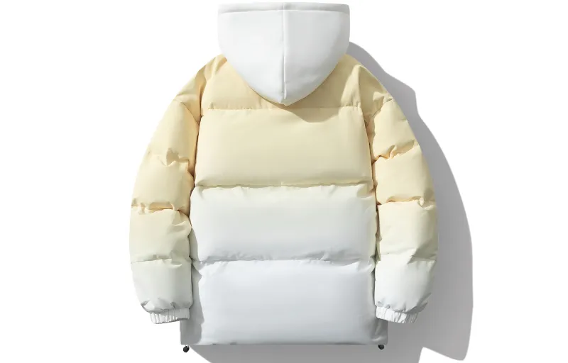 Warrior Ride The Wind Collection Open Ended Smile Collection Puffer Jacket Unisex-5