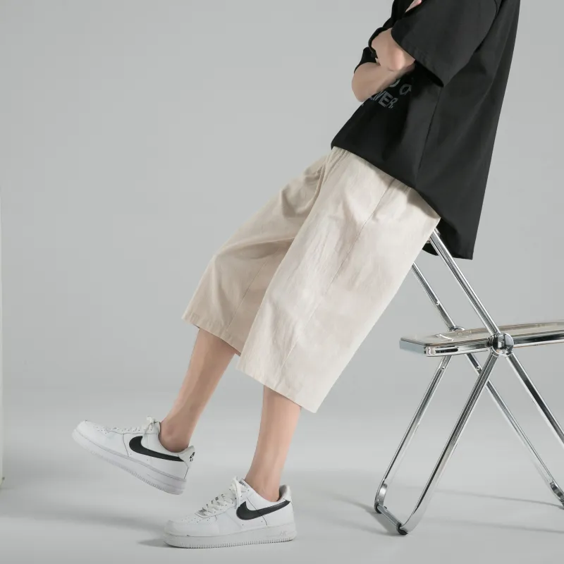 Warrior Huichao Riding The Wind Collection Casual Shorts Unisex Dark Gray-11