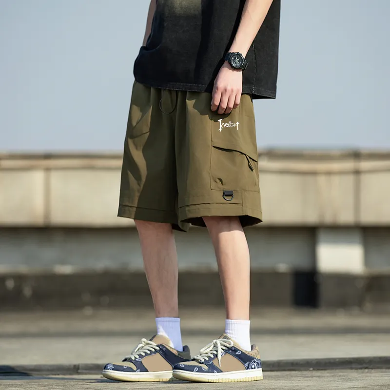 Warrior Huichao Riding The Wind Collection Cargo Shorts Unisex-27