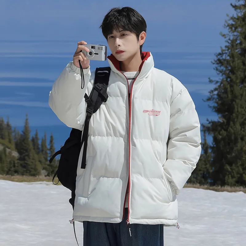 Warrior Ride The Wind Collection Open Ended Smile Collection Puffer Jacket Unisex-10