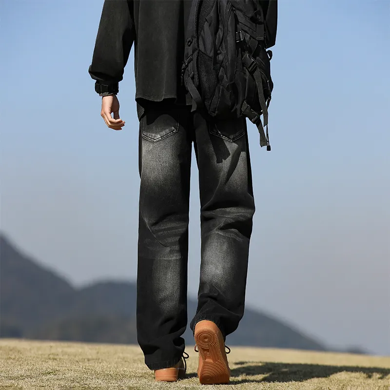 Warrior Ride The Wind Collection Open Ended Smile Collection Jeans Unisex-14