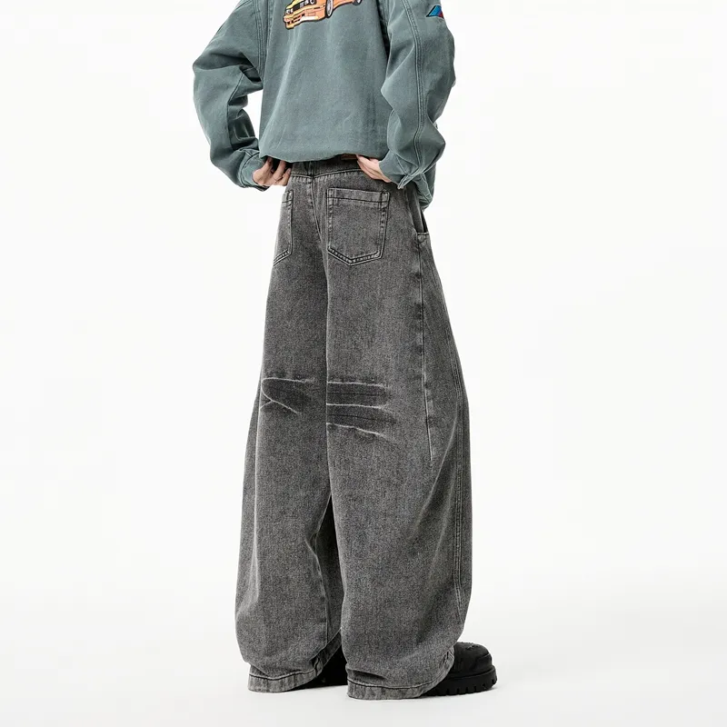 Warrior Ride The Wind Collection Open Ended Smile Collection Jeans Unisex-3