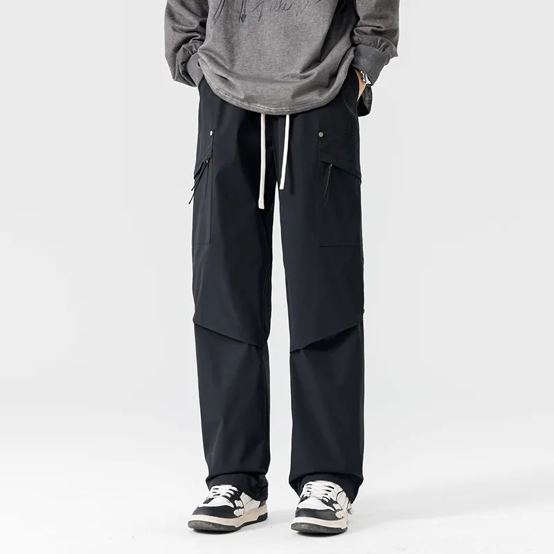 Warrior Huichao Riding The Wind Collection Cargo Pants Unisex-12