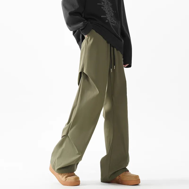 Warrior Cargo Pants Unisex Army Green[Spring Fall Windproof Style]-4