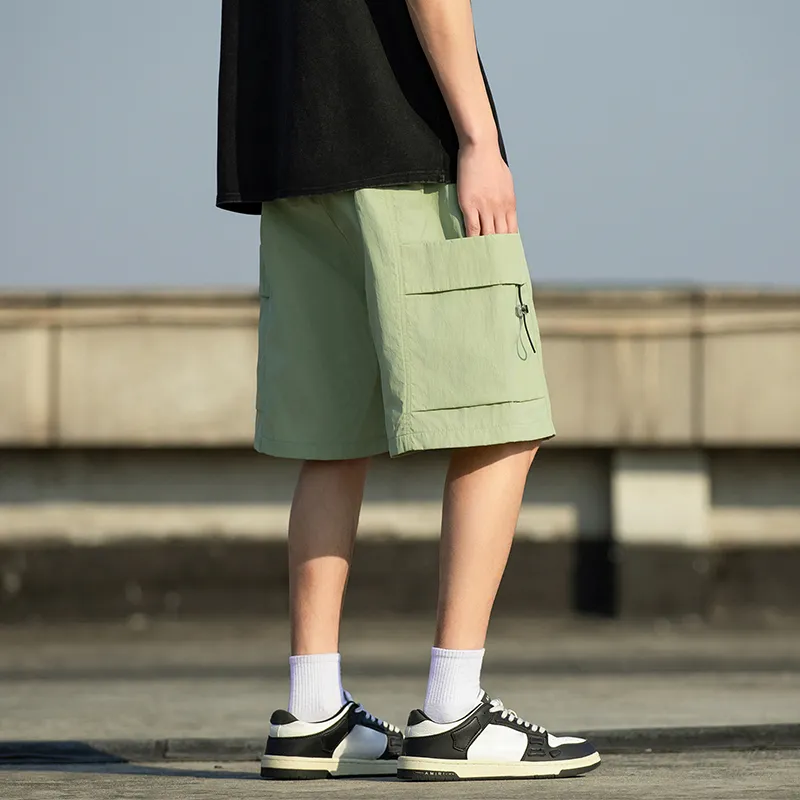 Warrior Huichao Riding The Wind Collection Cargo Shorts Unisex-9