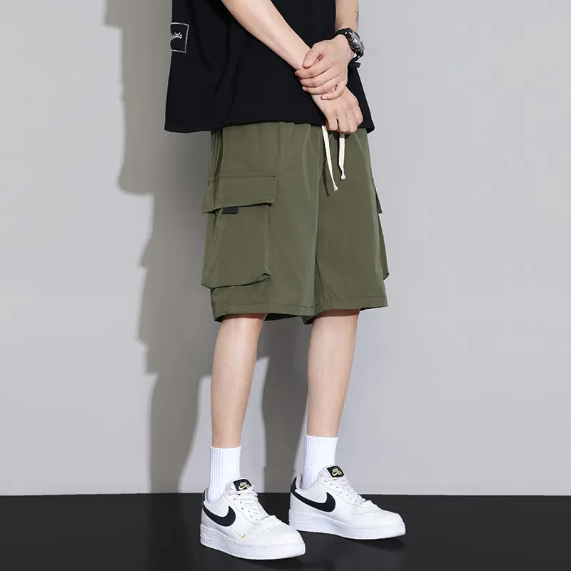 Warrior Huichao Riding The Wind Collection Cargo Shorts Unisex-1
