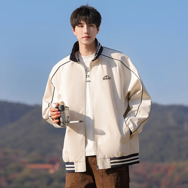 Warrior Huichao Riding The Wind Collection Jackets Coats Unisex Navy Blue-12