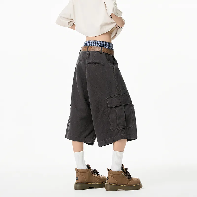 Warrior Huichao Riding The Wind Collection Cargo Shorts Unisex-7