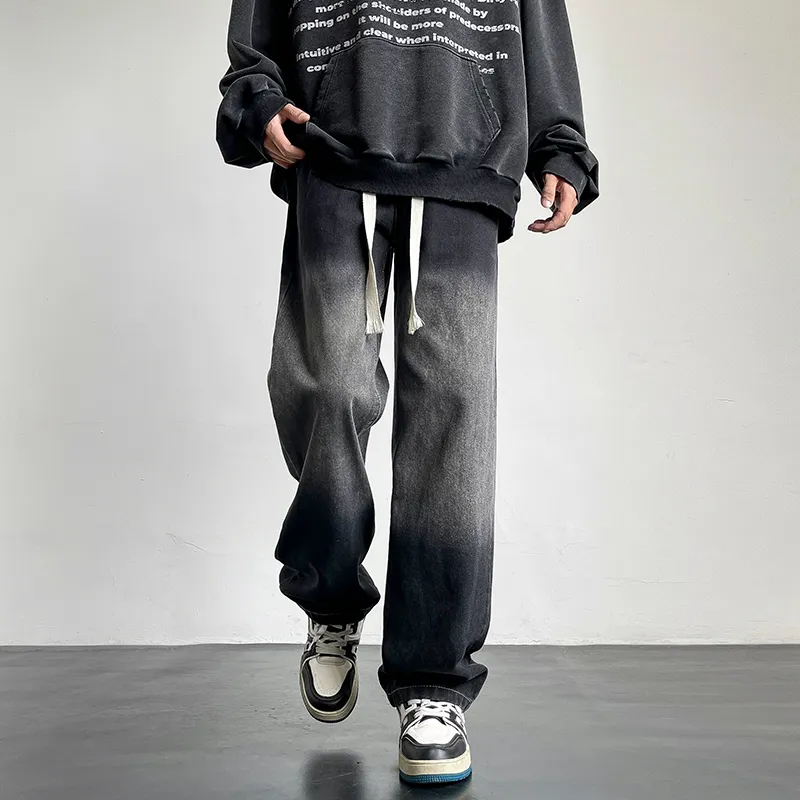 Warrior Huichao Riding The Wind Collection Jeans Unisex-1