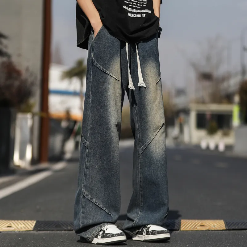 Warrior Huichao Riding The Wind Collection Jeans Unisex-24
