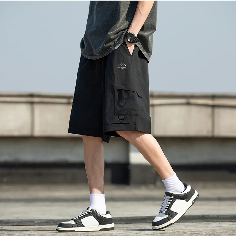 Warrior Huichao Riding The Wind Collection Cargo Shorts Unisex-4