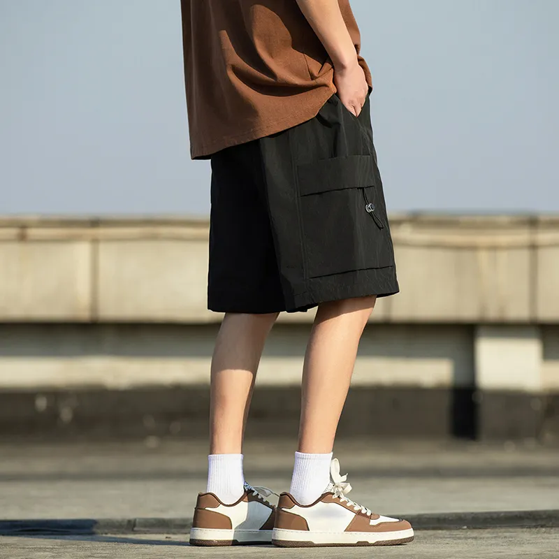 Warrior Huichao Riding The Wind Collection Cargo Shorts Unisex-14