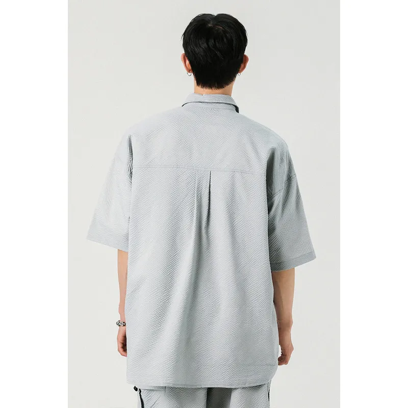 Warrior Huichao Riding The Wind Collection Shirt Unisex Gray-2