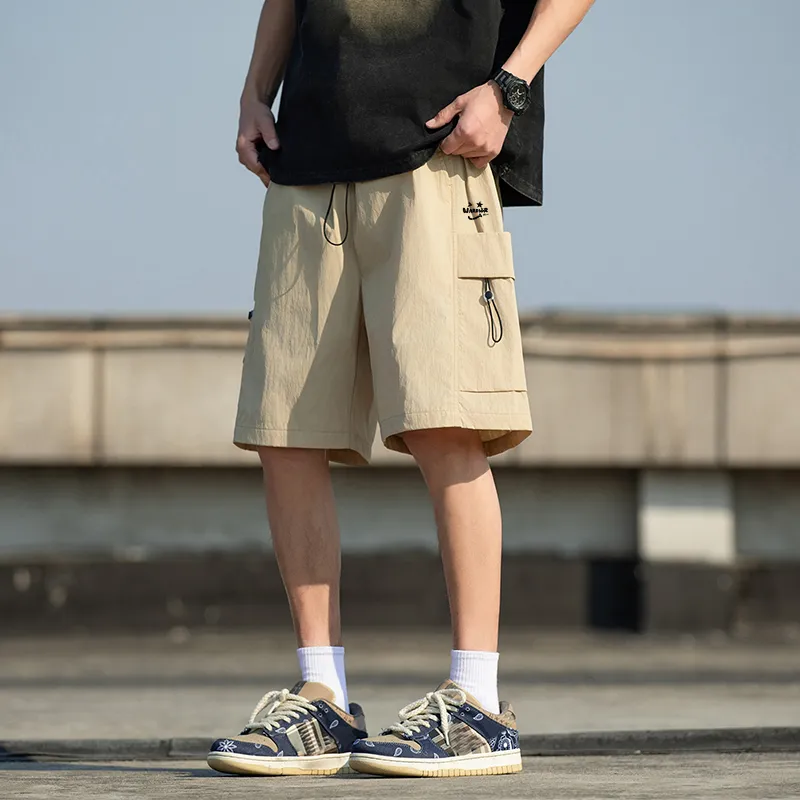 Warrior Huichao Riding The Wind Collection Cargo Shorts Unisex-2