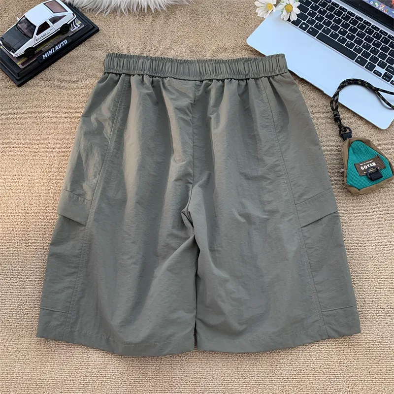 Warrior Huichao Open-Ended Smile Collection Casual Shorts Unisex-11