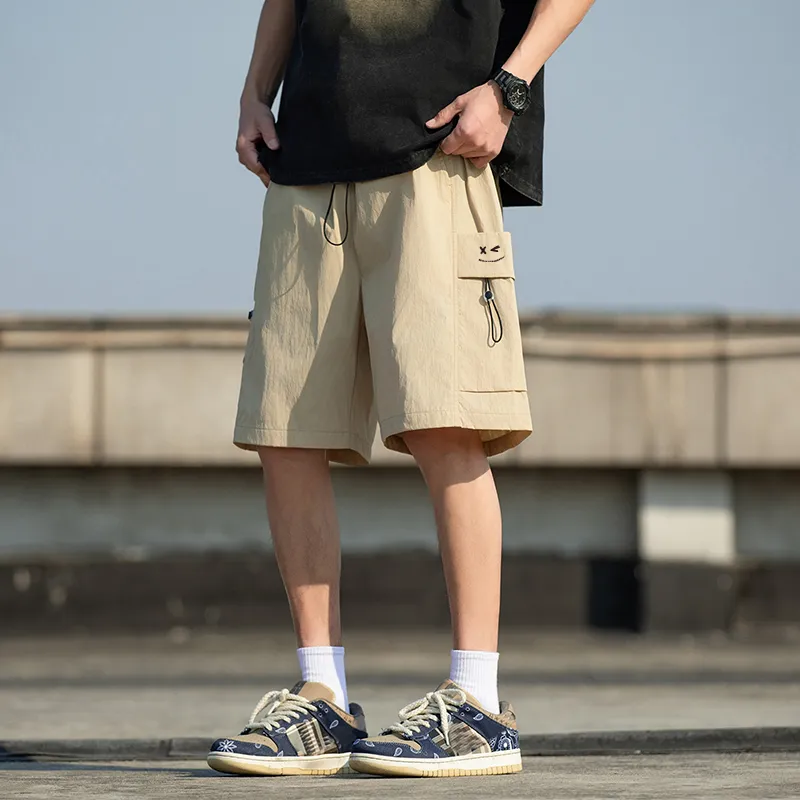 Warrior Huichao Riding The Wind Collection Cargo Shorts Unisex-18