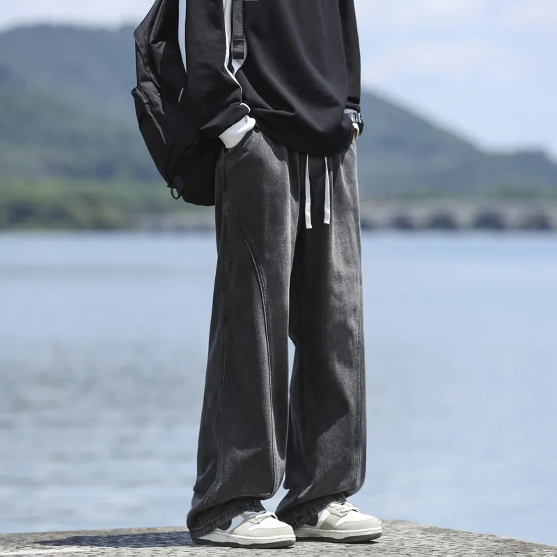 Warrior Huichao Riding The Wind Collection Jeans Unisex-12