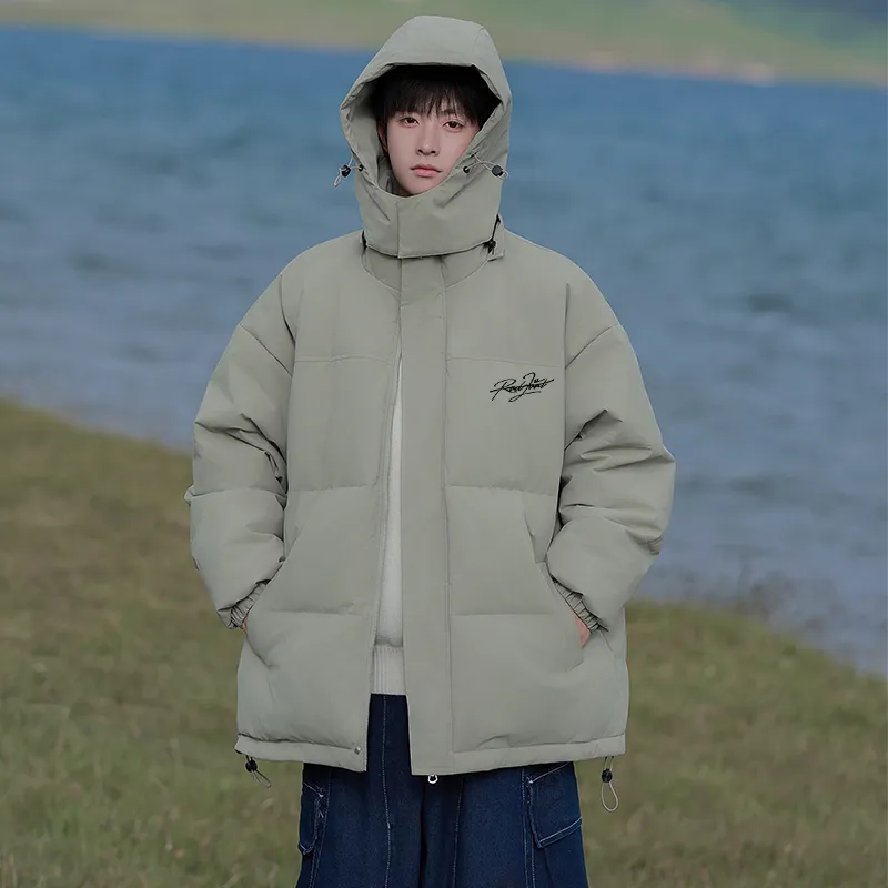 WARRIOR Ride The Wind And Waves Series Puffer Jackets Unisex-19