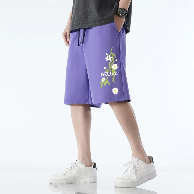 Warrior Huichao Riding The Wind Collection Casual Shorts Unisex-34