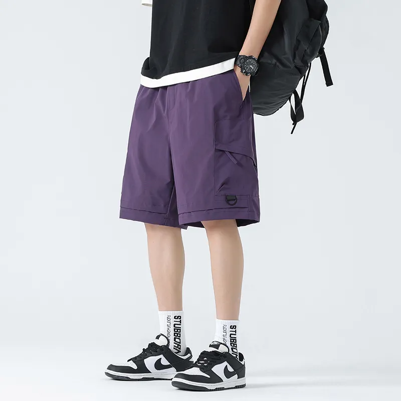 Warrior Huichao Riding The Wind Collection Casual Shorts Unisex-3