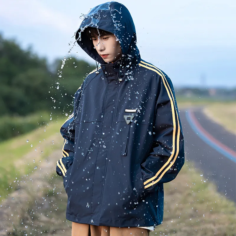 Warrior Huichao Riding The Wind Collection Windbreaker Jacket Unisex-9