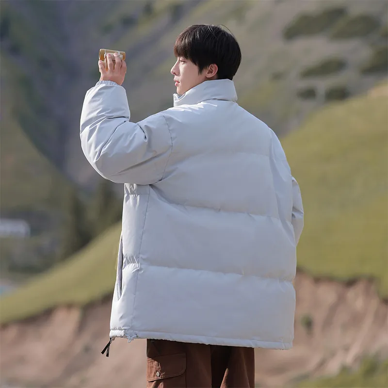 Warrior Ride The Wind Collection Open Ended Smile Collection Puffer Jacket Unisex-22