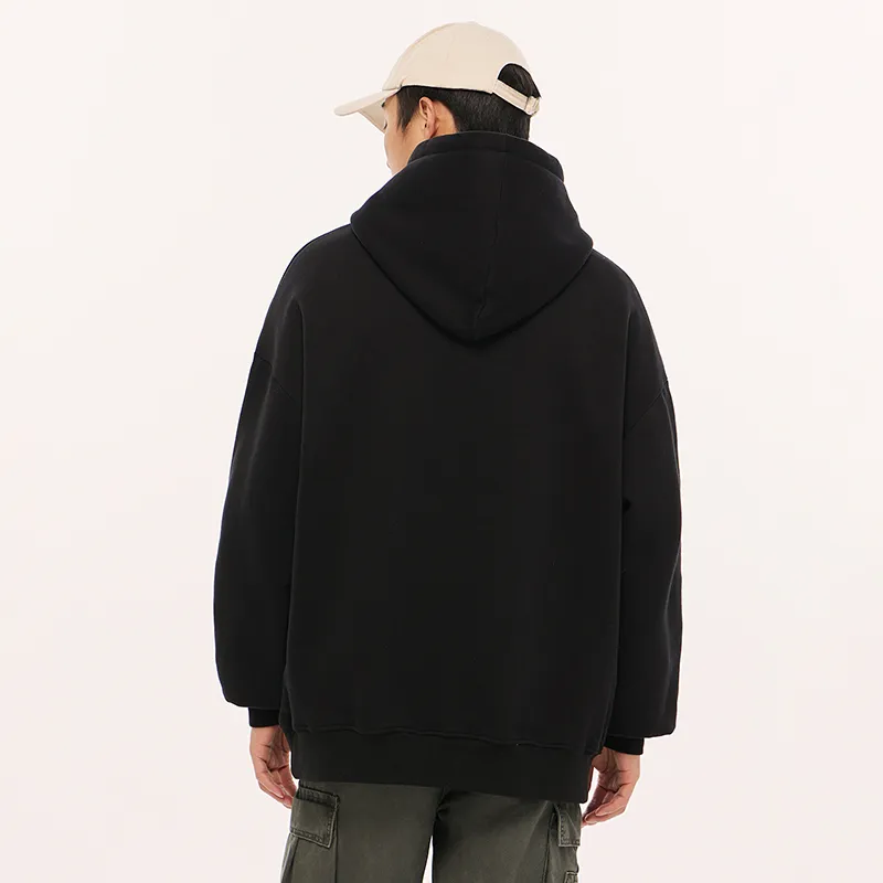 Warrior Huichao Riding The Wind Collection Sweatshirt Unisex Black-2