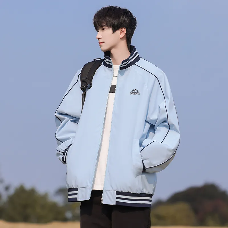 Warrior Huichao Riding The Wind Collection Jackets Coats Unisex Navy Blue-17
