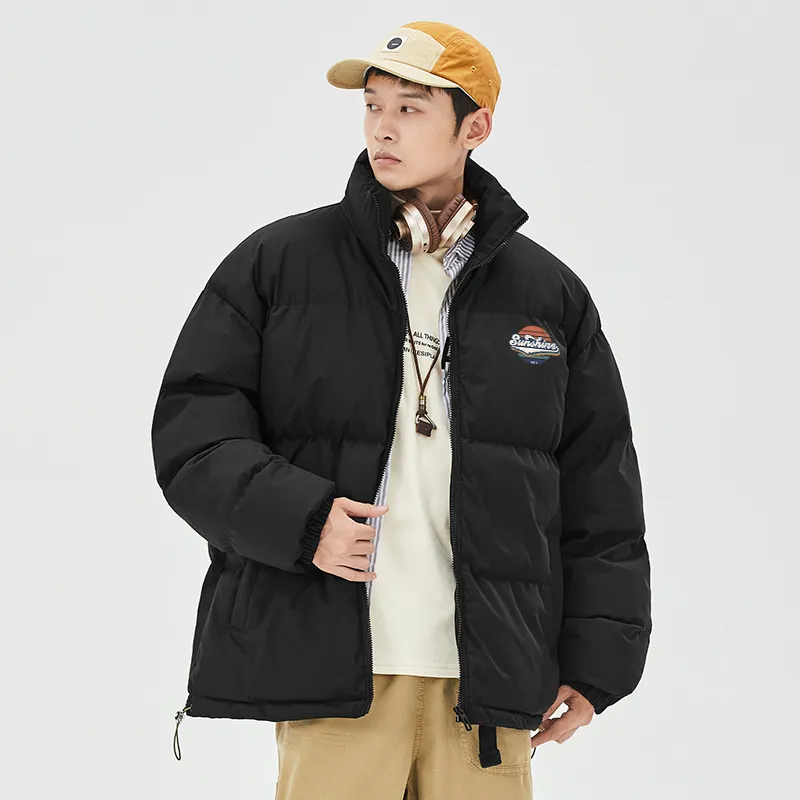 Warrior Ride The Wind And Waves Series Puffer Jacket Unisex-3