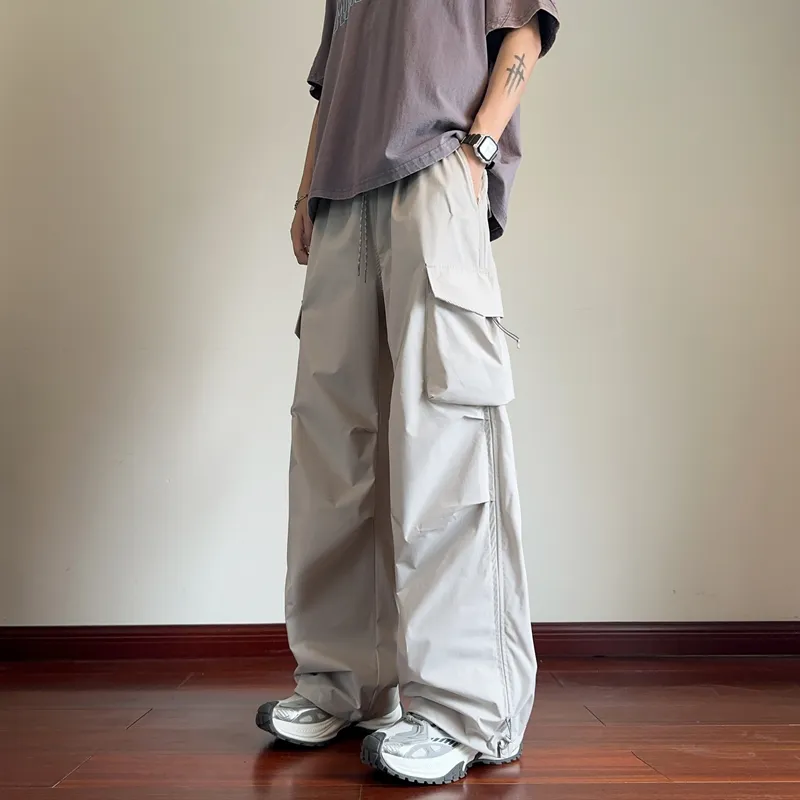Warrior Huichao Riding The Wind Collection Cargo Pants Unisex-5