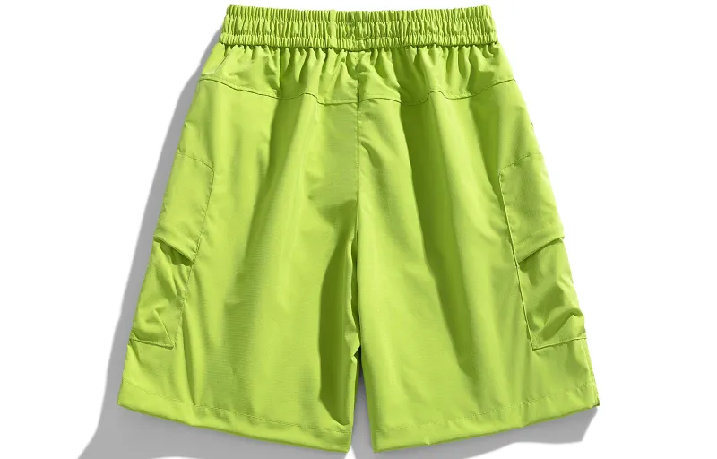 Warrior Huichao Riding The Wind Collection Cargo Shorts Unisex Dark Purple-22