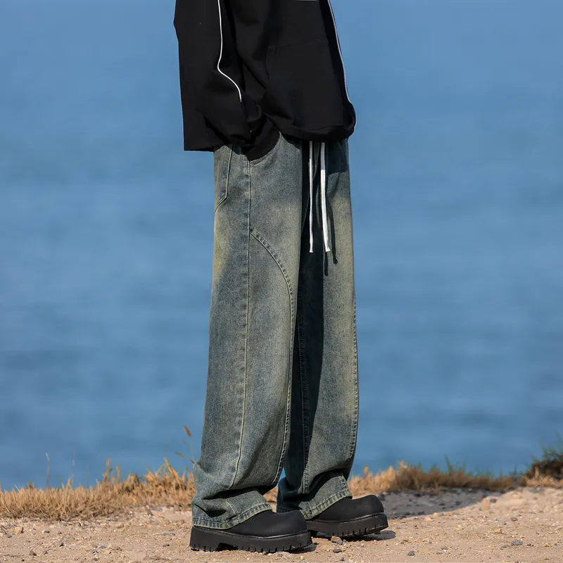 Warrior Huichao Riding The Wind Collection Jeans Unisex-20