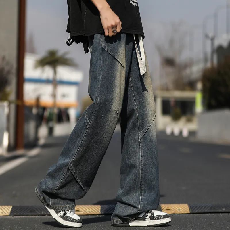 Warrior Huichao Riding The Wind Collection Jeans Unisex-25