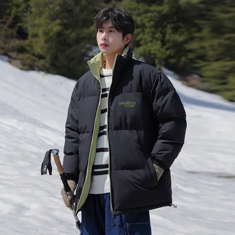 Warrior Ride The Wind Collection Open Ended Smile Collection Puffer Jacket Unisex-27