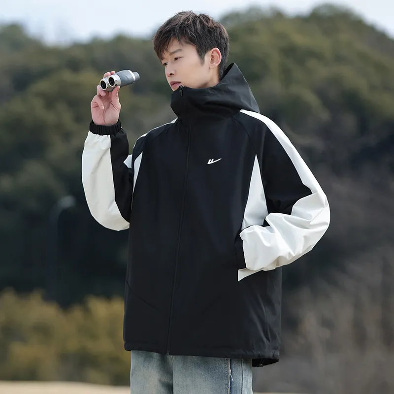 Warrior Huichao Riding The Wind Collection Jackets Coats Unisex Black-5