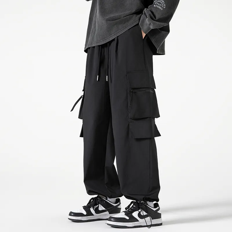 Warrior Huichao Riding The Wind Collection Cargo Pants Unisex-4