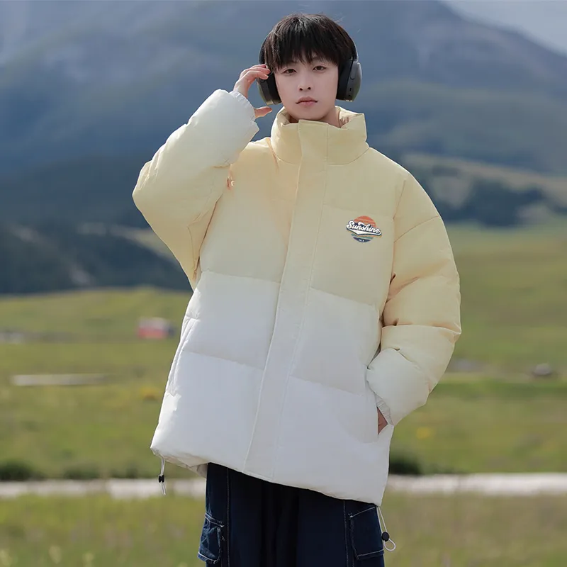 Warrior Ride The Wind And Waves Series Puffer Jacket Unisex-7