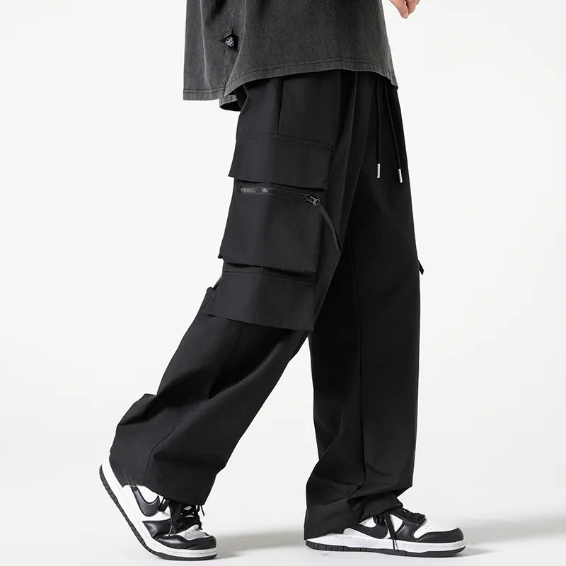 Warrior Huichao Riding The Wind Collection Cargo Pants Unisex-3