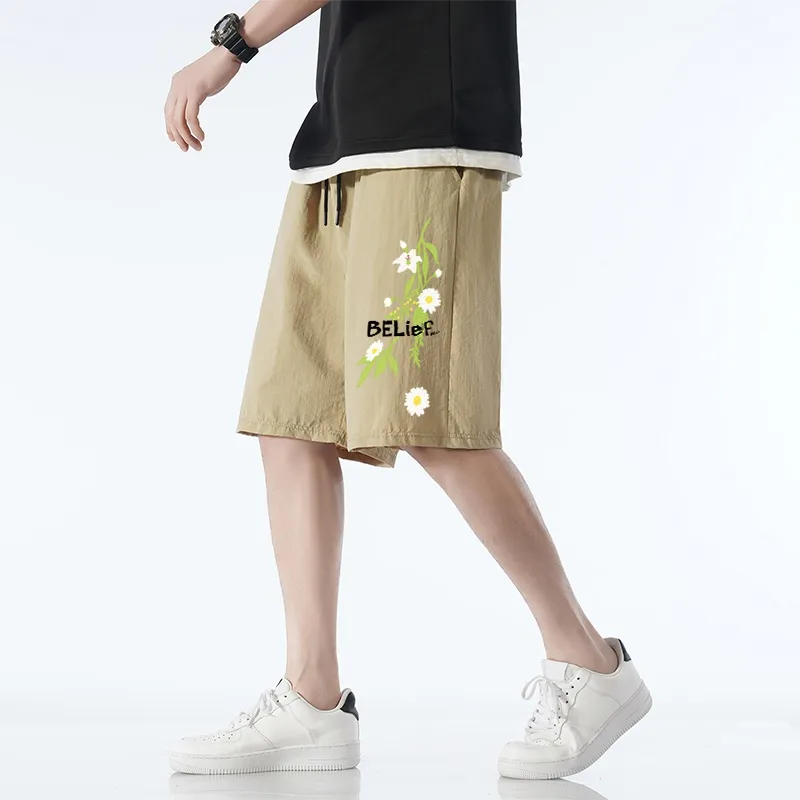 Warrior Huichao Riding The Wind Collection Casual Shorts Unisex-13