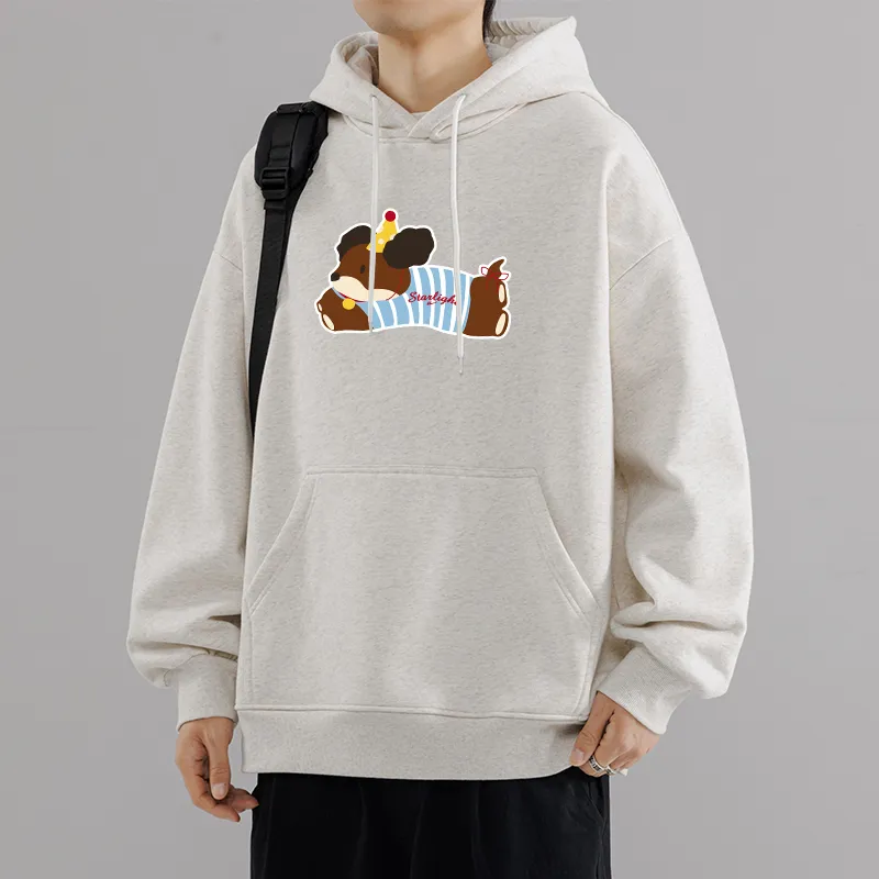 Warrior Riding The Wind Collection Huichao Sweatshirt Unisex Pink-34